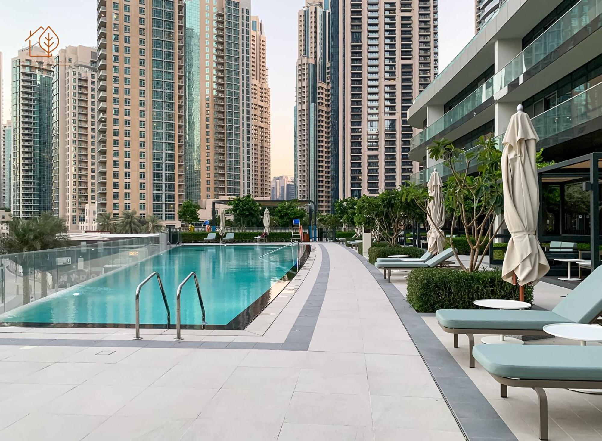 Chic Home With Great Views Near Burj Khalifa 197Gr-2 두바이 외부 사진