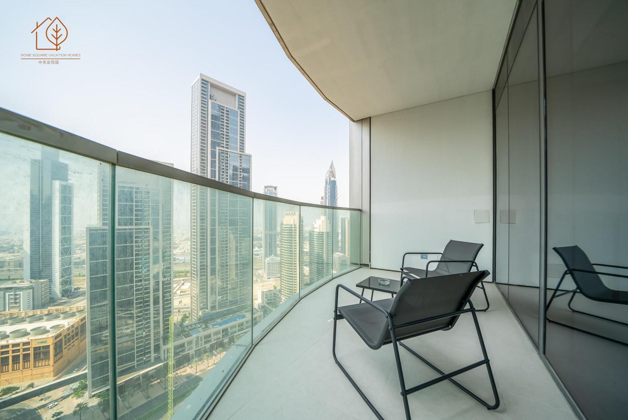 Chic Home With Great Views Near Burj Khalifa 197Gr-2 두바이 외부 사진