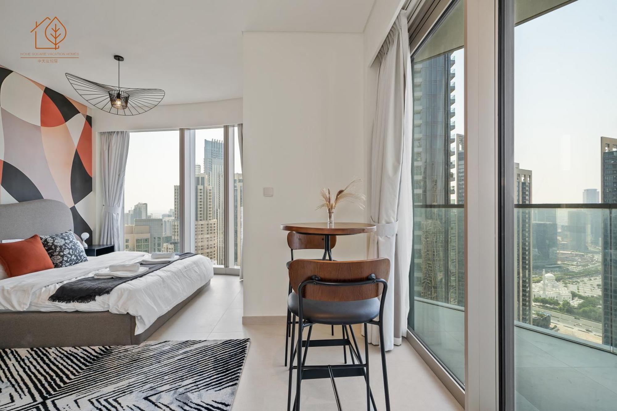 Chic Home With Great Views Near Burj Khalifa 197Gr-2 두바이 외부 사진